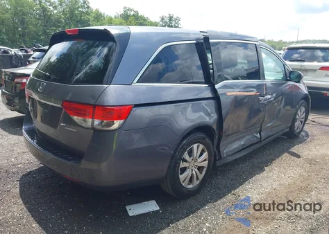 2016 Honda Odyssey Se из США, поврежденный, VIN 5FNRL5H36GB142696